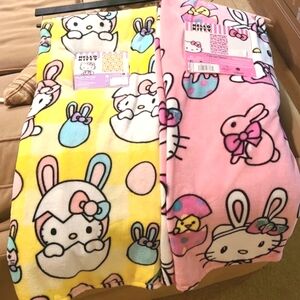Hello Kitty Easter Blanket Bundle